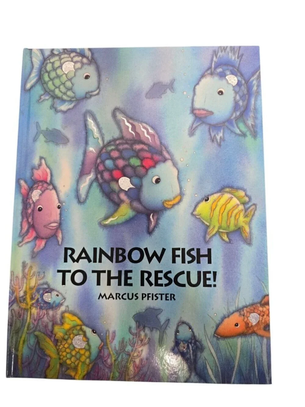 Vintage Rainbow Fish to the Rescue! By Marcus Pfister Children's Picture Book